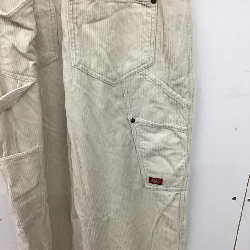 ディッキーズ Dickies サロペット・オーバーオール サロペット、オーバーオール M 無地 オフホワイト / オフホワイト / レディース USED 古着 中古 10161975