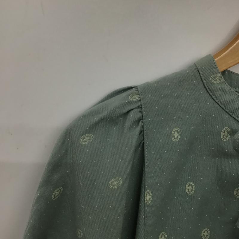 サマンサモスモス Samansa Mos2 ワンピース ロングスカート FREE 総柄 緑 / グリーン / green レディース USED 古着 中古 10161977