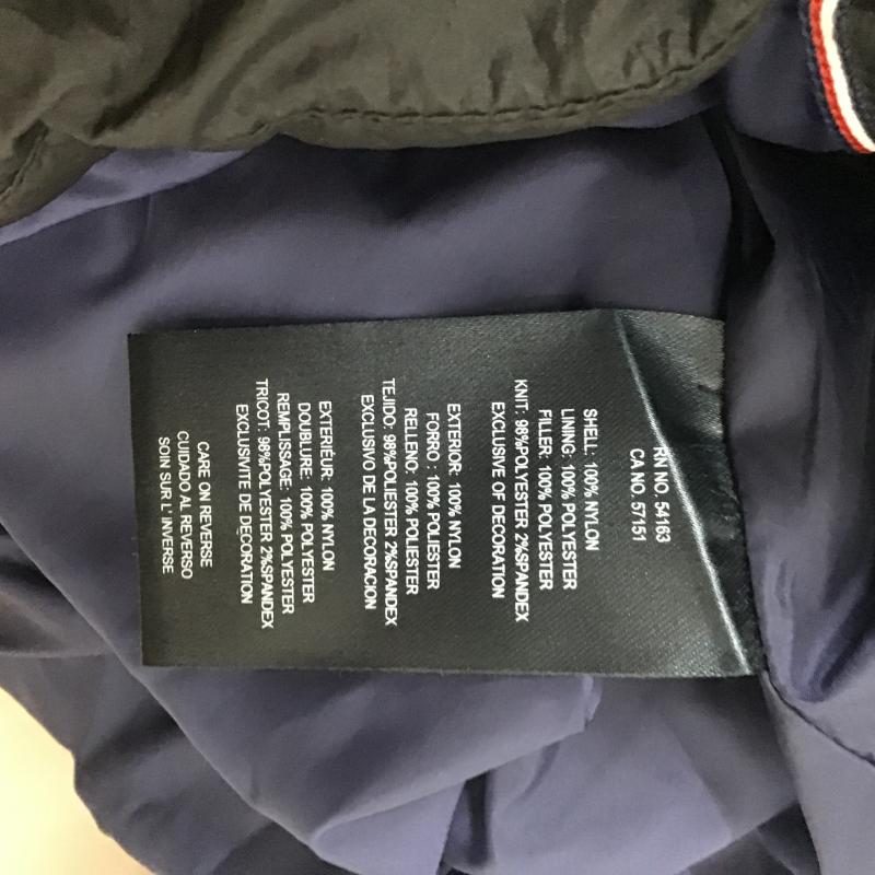 トミーヒルフィガー TOMMY HILFIGER ジャケット、上着 ジャンパー、ブルゾン ジップアップジャケット ダウンジャケット アウター M ロゴ、文字 黒 / ブラック / black メンズ USED 古着 中古 10161982