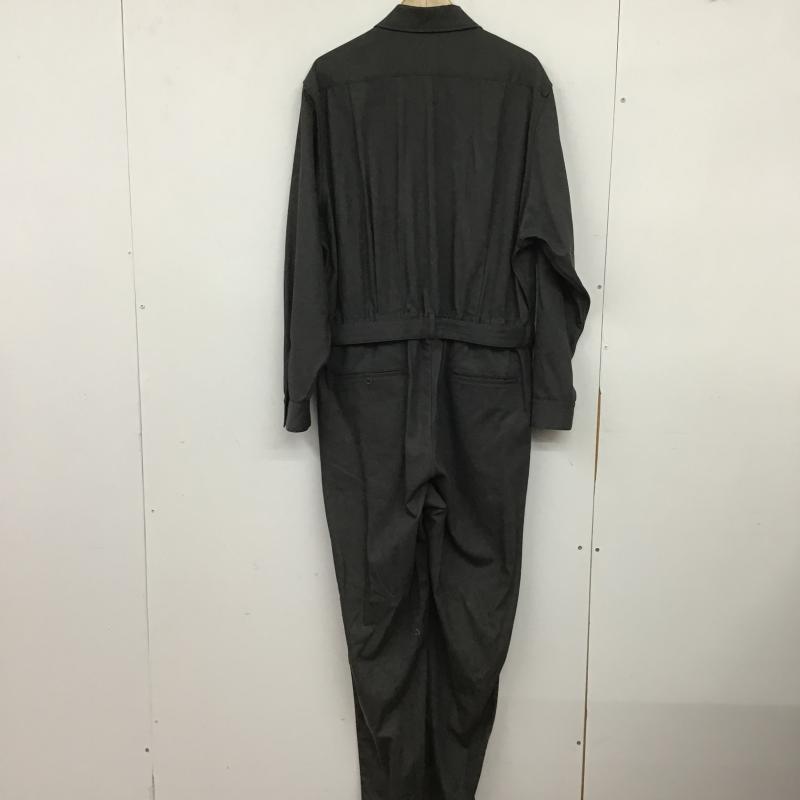 グラフペーパー Graphpaper サロペット・オーバーオール サロペット、オーバーオール GM211-60053 Wooly Cotton Jumpsuits ウーリーコットンジャンプスーツ 1 無地 チャコールグレー / チャコールグレー / メンズ USED 古着 中古 10161983