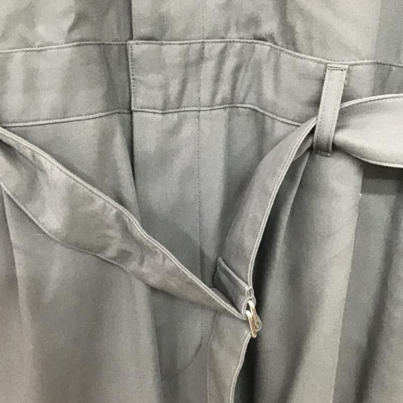グラフペーパー Graphpaper サロペット・オーバーオール サロペット、オーバーオール GM211-60053 Wooly Cotton Jumpsuits ウーリーコットンジャンプスーツ 1 無地 チャコールグレー / チャコールグレー / メンズ USED 古着 中古 10161983