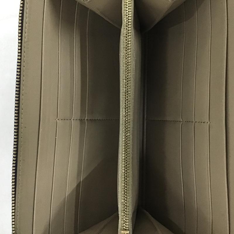 セリーヌ CELINE 財布 長財布 ラウンドファスナー ロゴ、文字 紺 / ネイビー / navy レディース USED 古着 中古 10161984