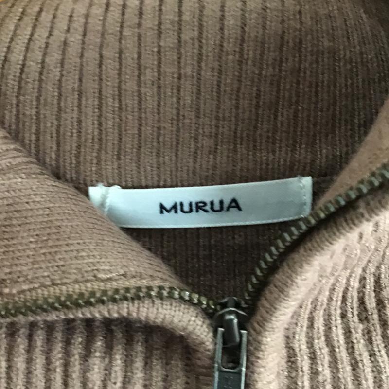 ムルーア MURUA ワンピース ロングスカート FREE 無地 茶 / ブラウン / brown レディース USED 古着 中古 10161985