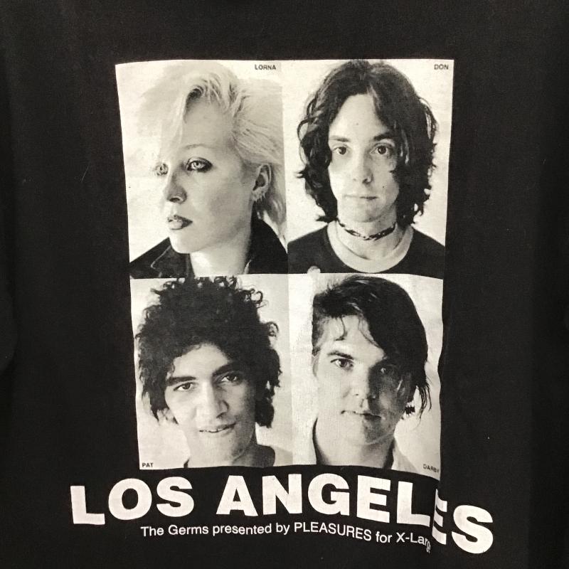 エクストララージ XLARGE Tシャツ 長袖 長袖カットソー プリントカットソー クルーネック M プリント 黒 / ブラック / black メンズ USED 古着 中古 10161988