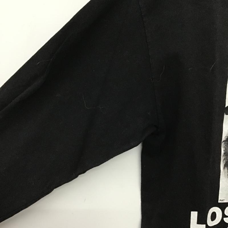 エクストララージ XLARGE Tシャツ 長袖 長袖カットソー プリントカットソー クルーネック M プリント 黒 / ブラック / black メンズ USED 古着 中古 10161988