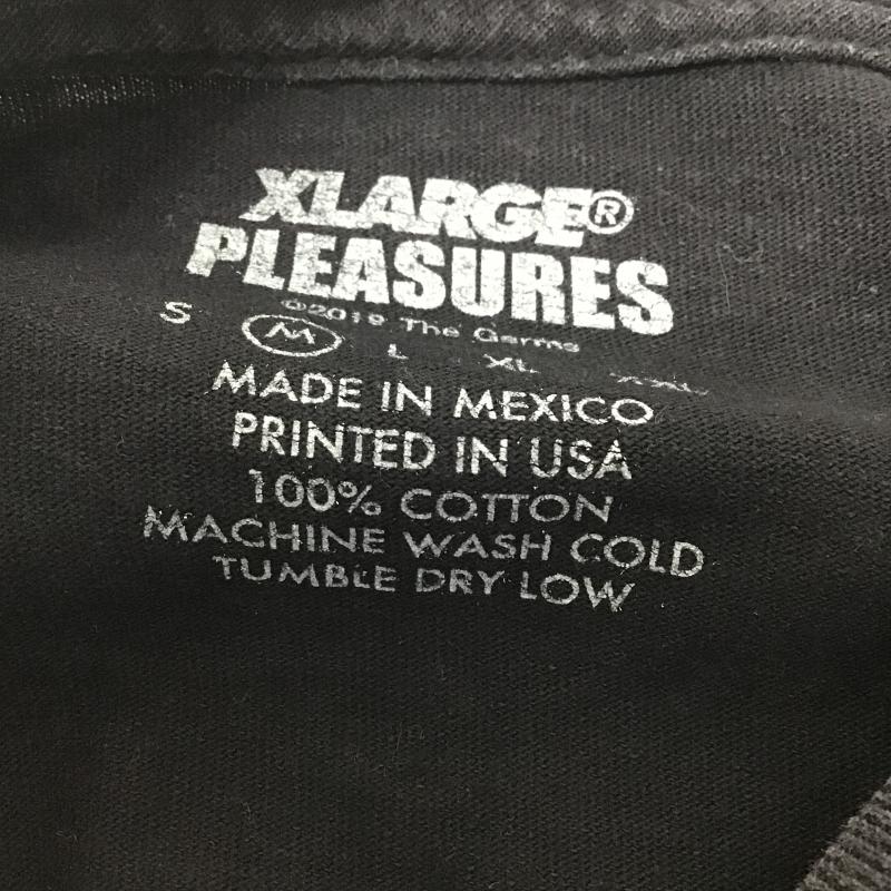 エクストララージ XLARGE Tシャツ 長袖 長袖カットソー プリントカットソー クルーネック M プリント 黒 / ブラック / black メンズ USED 古着 中古 10161988