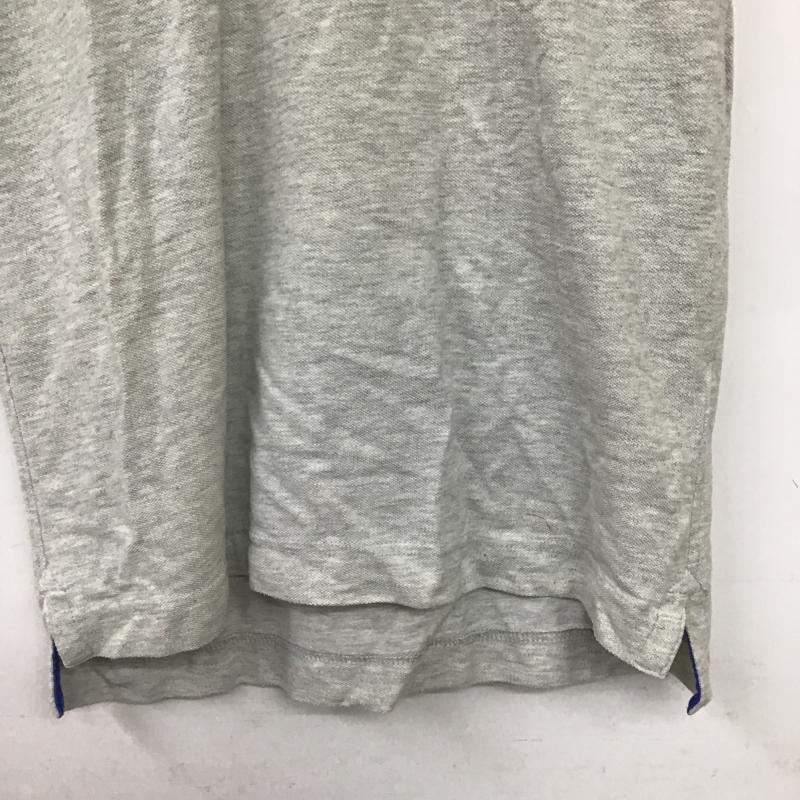 アバクロンビーアンドフィッチ ABERCROMBIE&FITCH ポロシャツ 半袖 半袖ポロシャツ カラーシャツ 半袖カットソー S ロゴ、文字 灰 / グレー / gray メンズ USED 古着 中古 10161994