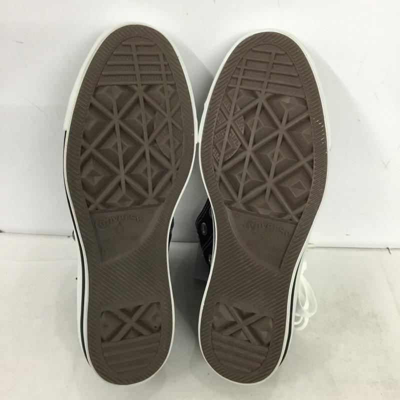 コンバース CONVERSE スニーカー スニーカー M9160 CANVAS ALL STAR HI 24.5cm 箱有 24.5cm ロゴ、文字 黒 / ブラック / black レディース USED 古着 中古 10161998