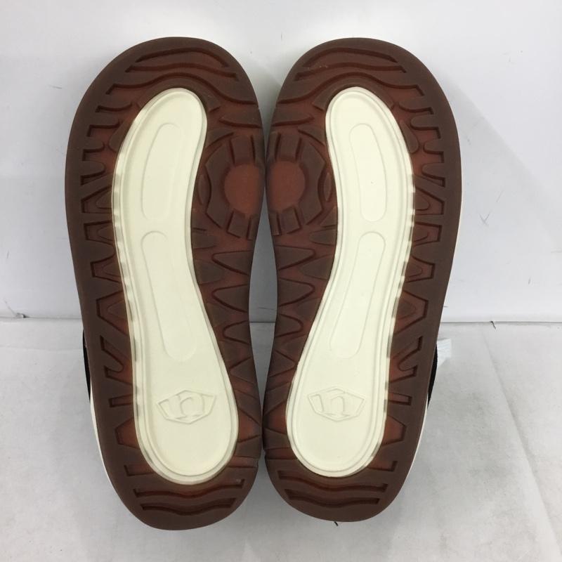 ノースウェーブ northwave スニーカー スニーカー NW-007 ESPRESSO SUEDE 90s 厚底 箱有 UK7.5 US：8.5 ロゴ、文字 黒 / ブラック / black X オフホワイト / オフホワイト / メンズ USED 古着 中古 10161999