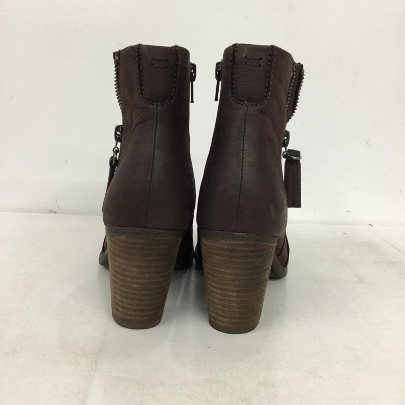 クラークス Clarks ブーツ ショートブーツ Palma Trina UK5.5 箱有 US：8 無地 茶 / ブラウン / brown レディース USED 古着 中古 10162001