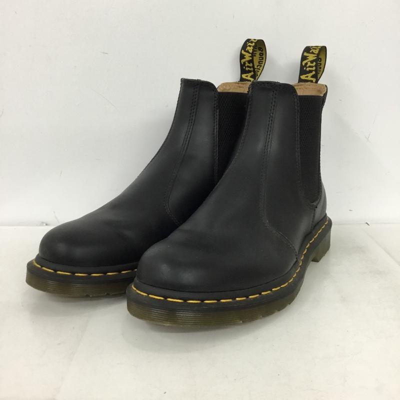 ドクターマーチン Dr.Martens ブーツ 一般 2976YS チェルシーブーツ サイドゴアブーツ UK6 US：7 無地 黒 / ブラック / black メンズ USED 古着 中古 10162003