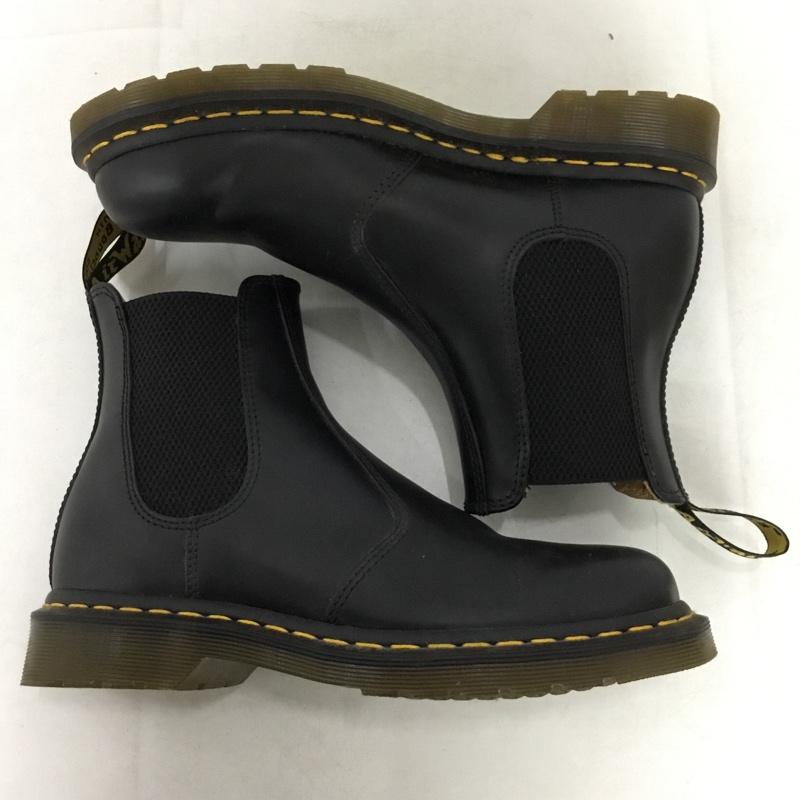 ドクターマーチン Dr.Martens ブーツ 一般 2976YS チェルシーブーツ サイドゴアブーツ UK6 US：7 無地 黒 / ブラック / black メンズ USED 古着 中古 10162003