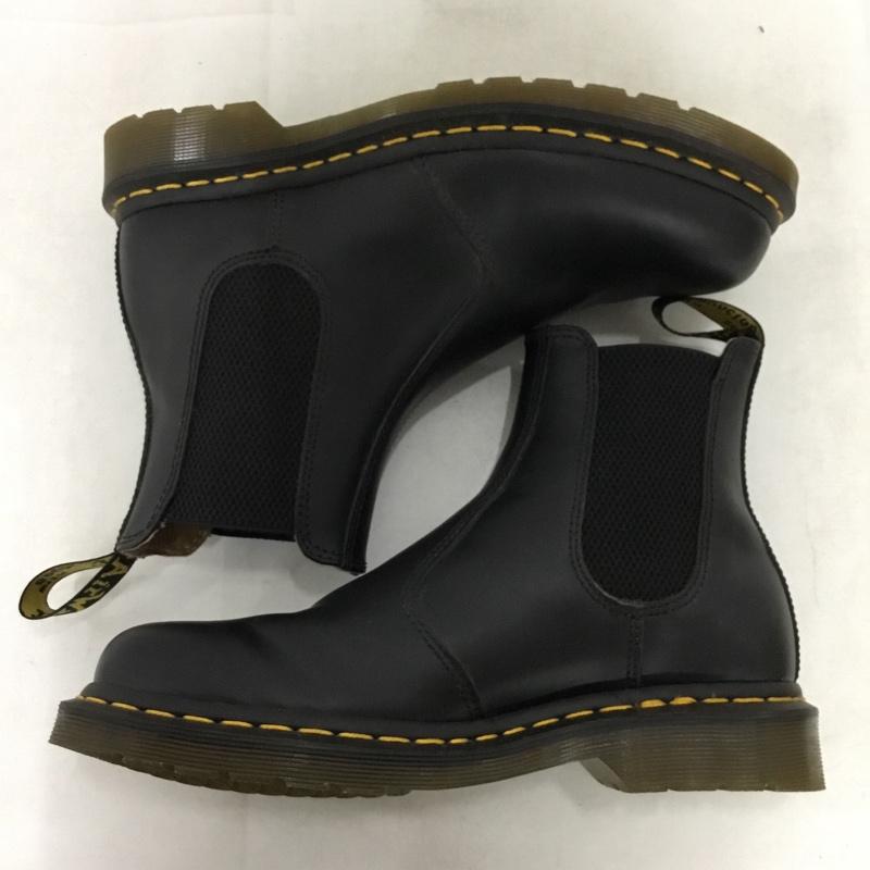 ドクターマーチン Dr.Martens ブーツ 一般 2976YS チェルシーブーツ サイドゴアブーツ UK6 US：7 無地 黒 / ブラック / black メンズ USED 古着 中古 10162003