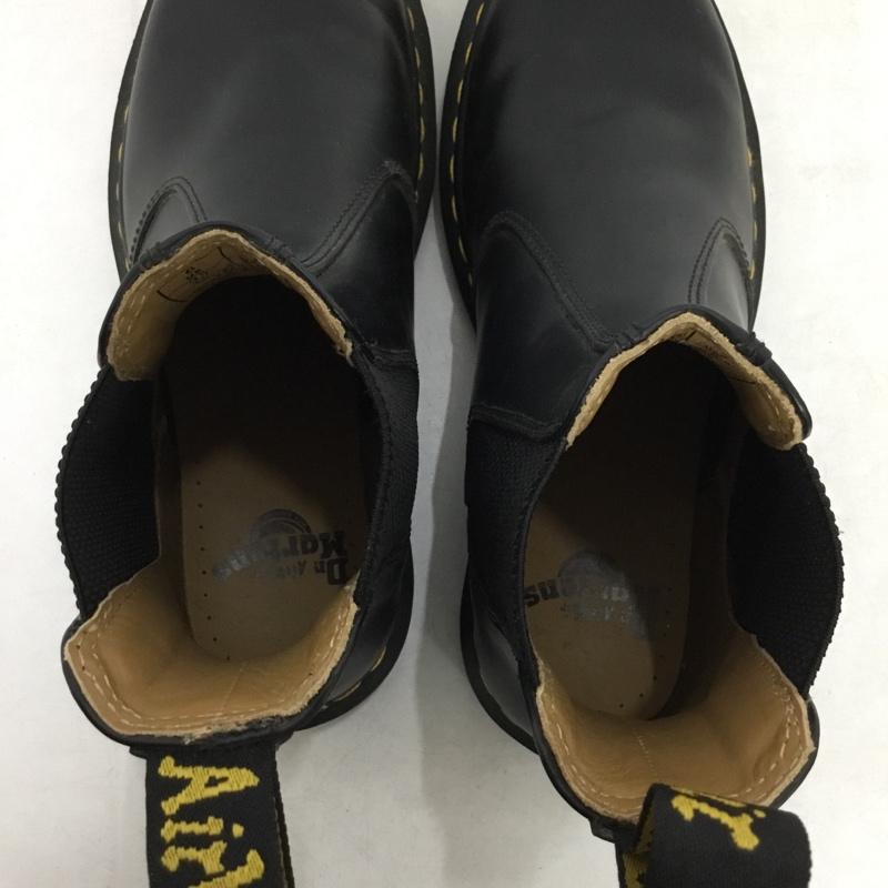 ドクターマーチン Dr.Martens ブーツ 一般 2976YS チェルシーブーツ サイドゴアブーツ UK6 US：7 無地 黒 / ブラック / black メンズ USED 古着 中古 10162003