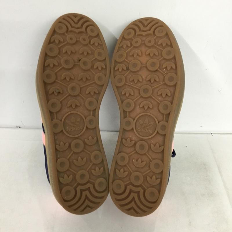 アディダス adidas スニーカー スニーカー IG4390 Gazelle Bold 厚底シューズ 27cm 27.0cm ロゴ、文字 桃 / ピンク / pink X 紺 / ネイビー / navy メンズ USED 古着 中古 10162005