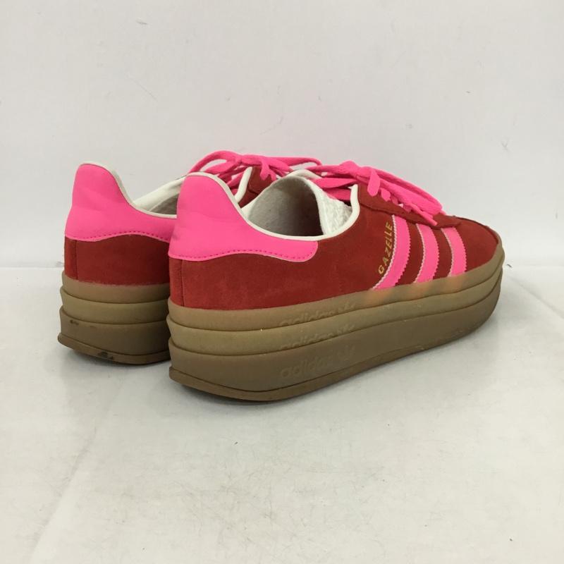 アディダス adidas スニーカー スニーカー IH7496 Gazelle Bold 27.5cm 厚底スニーカー 27.5cm ロゴ、文字 赤 / レッド / red X 桃 / ピンク / pink メンズ USED 古着 中古 10162008