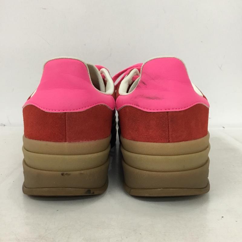 アディダス adidas スニーカー スニーカー IH7496 Gazelle Bold 27.5cm 厚底スニーカー 27.5cm ロゴ、文字 赤 / レッド / red X 桃 / ピンク / pink メンズ USED 古着 中古 10162008