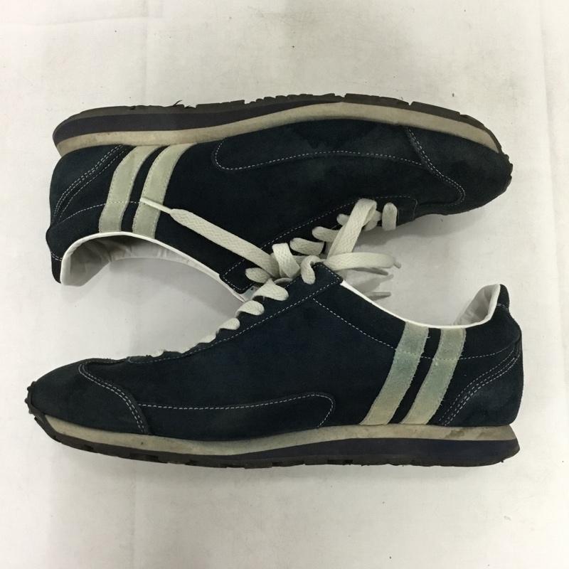 パトリック PATRICK スニーカー スニーカー 504572 ボストンサン 43 無地 紺 / ネイビー / navy メンズ USED 古着 中古 10162009