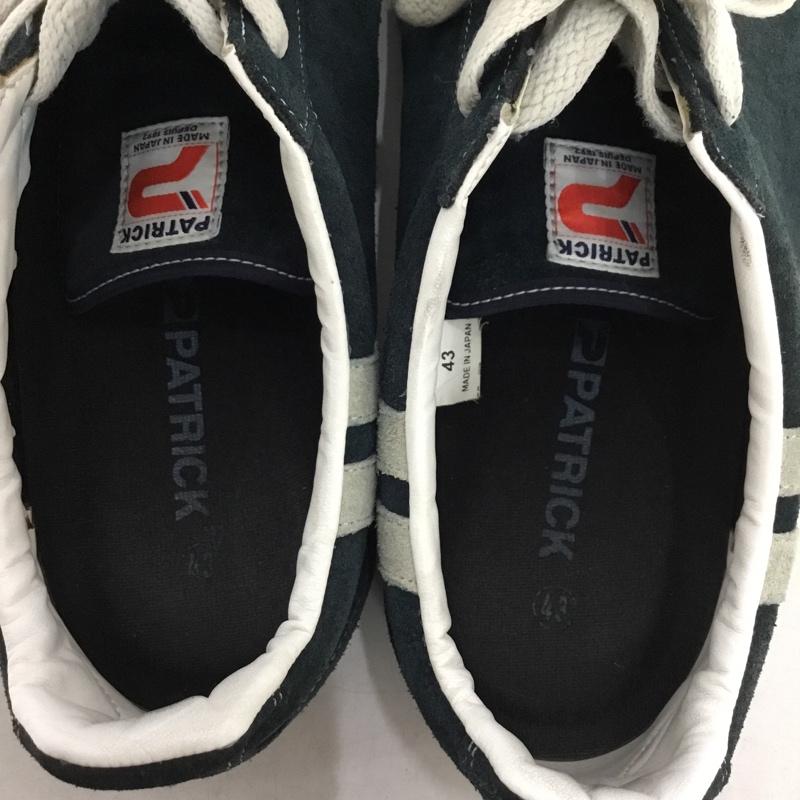パトリック PATRICK スニーカー スニーカー 504572 ボストンサン 43 無地 紺 / ネイビー / navy メンズ USED 古着 中古 10162009