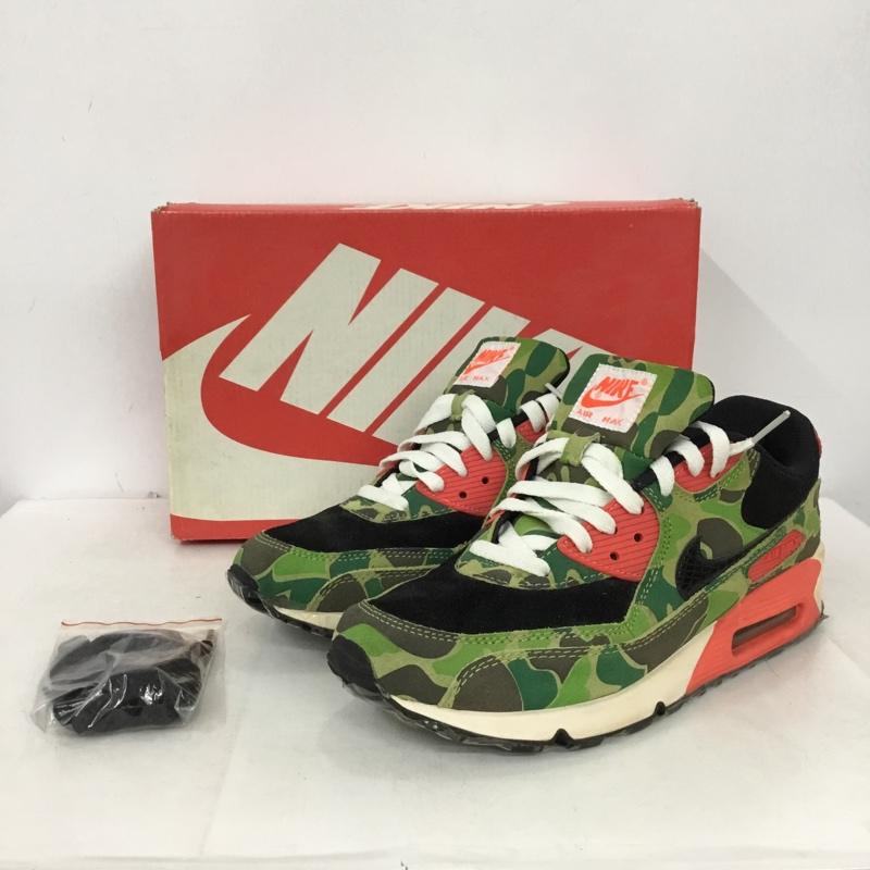 ナイキ NIKE スニーカー スニーカー 333888-025 AIR MAX 90 PREMIUM ATMOS DUCK HUNTER CAMO 27.5cm 箱有 27.5cm ロゴ、文字 マルチカラー / マルチカラー / multicolor メンズ USED 古着 中古 10162010