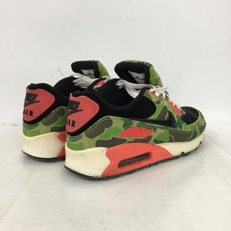 ナイキ NIKE スニーカー スニーカー 333888-025 AIR MAX 90 PREMIUM ATMOS DUCK HUNTER CAMO 27.5cm 箱有 27.5cm ロゴ、文字 マルチカラー / マルチカラー / multicolor メンズ USED 古着 中古 10162010