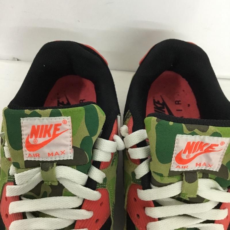 ナイキ NIKE スニーカー スニーカー 333888-025 AIR MAX 90 PREMIUM ATMOS DUCK HUNTER CAMO 27.5cm 箱有 27.5cm ロゴ、文字 マルチカラー / マルチカラー / multicolor メンズ USED 古着 中古 10162010