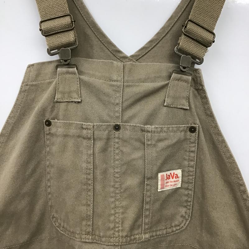 ジャバ Java サロペット・オーバーオール サロペット、オーバーオール clf046 L 無地 ベージュ / ベージュ / beige レディース USED 古着 中古 10162013