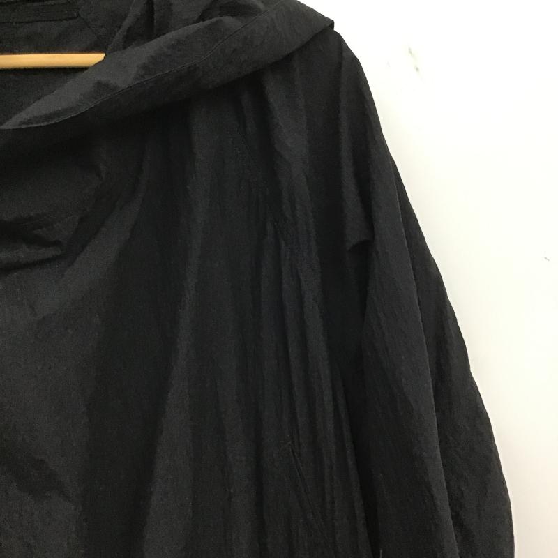 ユリウス JULIUS コート コート一般 617COM1 CO/NY TYPEWRITER CLOTH COVERED MODS COAT カヴァードモッズコート 3 無地 黒 / ブラック / black メンズ USED 古着 中古 10162018