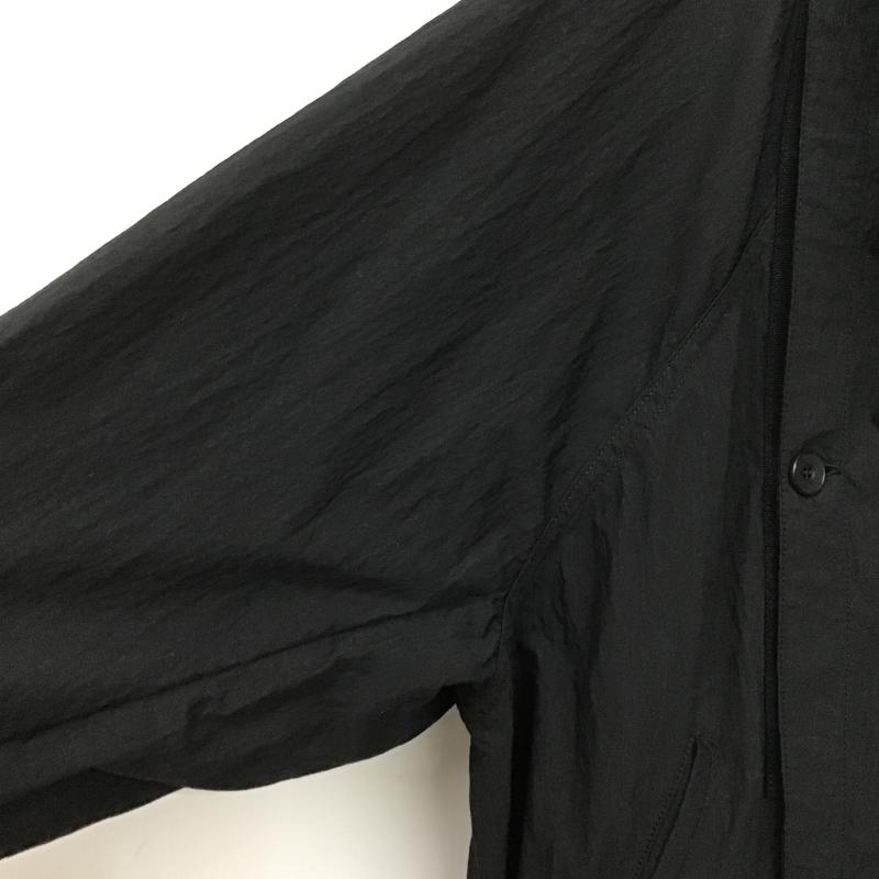 ユリウス JULIUS コート コート一般 617COM1 CO/NY TYPEWRITER CLOTH COVERED MODS COAT カヴァードモッズコート 3 無地 黒 / ブラック / black メンズ USED 古着 中古 10162018