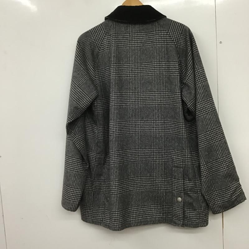 バーブァー Barbour ジャケット、上着 ジャンパー、ブルゾン ジップアップジャケット アウター 42 チェック 灰 / グレー / gray メンズ USED 古着 中古 10162021