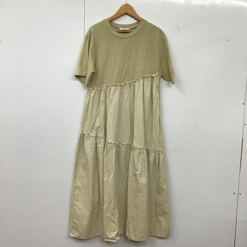 フリークスストア FREAK S STORE ワンピース ロングスカート FREE 無地 ベージュ / ベージュ / beige レディース USED 古着 中古 10162026