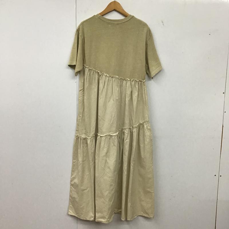 フリークスストア FREAK S STORE ワンピース ロングスカート FREE 無地 ベージュ / ベージュ / beige レディース USED 古着 中古 10162026