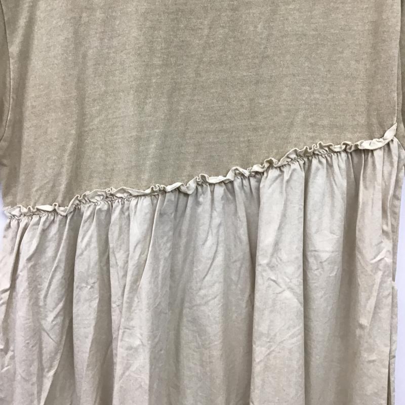 フリークスストア FREAK S STORE ワンピース ロングスカート FREE 無地 ベージュ / ベージュ / beige レディース USED 古着 中古 10162026