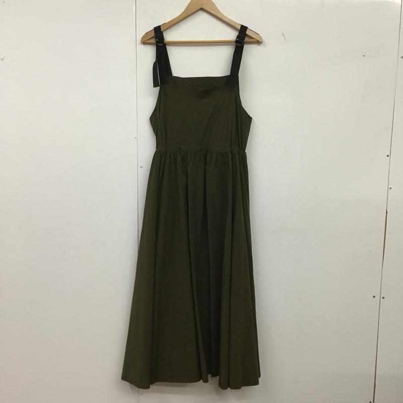 サウザンドマイル THOUSAND MILE ワンピース ロングスカート 無地 カーキ / カーキ / khaki レディース USED 古着 中古 10162034