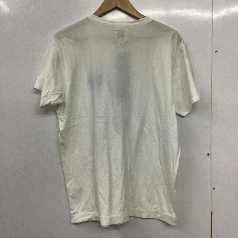 ボートハウス BOAT HOUSE カットソー 半袖 半袖カットソー ヘンリーネックカットソー 3 ロゴ、文字 白 / ホワイト / white メンズ USED 古着 中古 10162035