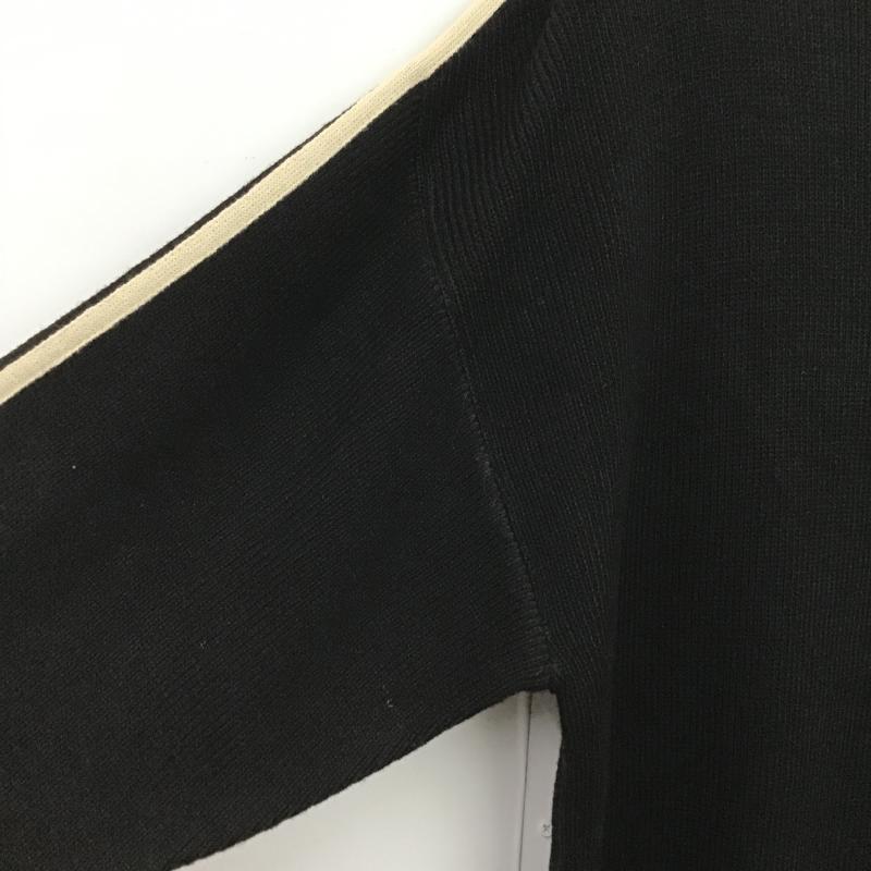 レプシィム LEPSIM ワンピース ロングスカート ニットワンピース FREE 無地 黒 / ブラック / black レディース USED 古着 中古 10162038