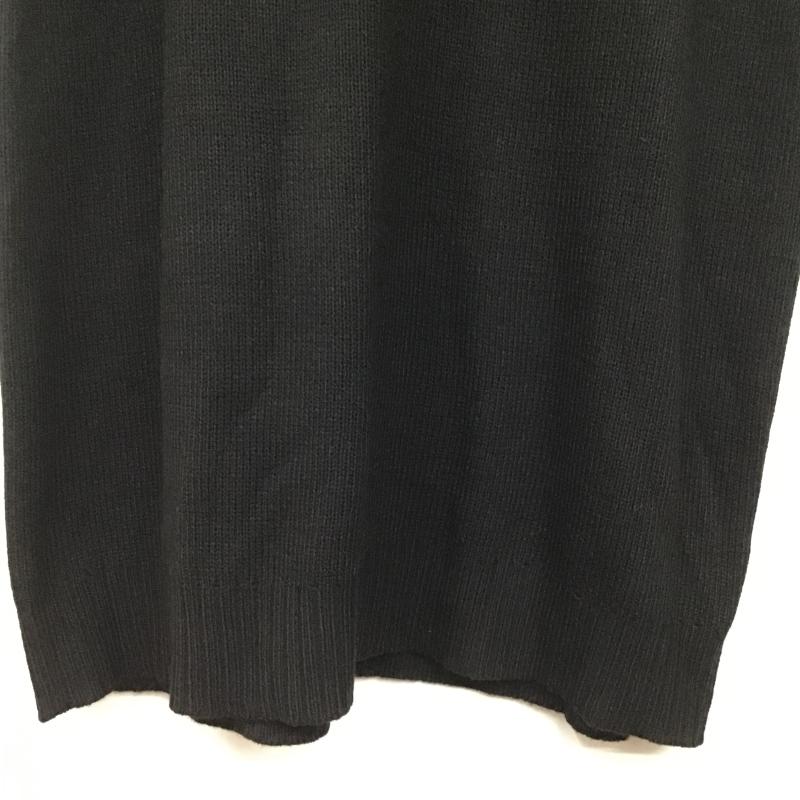 レプシィム LEPSIM ワンピース ロングスカート ニットワンピース FREE 無地 黒 / ブラック / black レディース USED 古着 中古 10162038