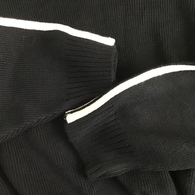 レプシィム LEPSIM ワンピース ロングスカート ニットワンピース FREE 無地 黒 / ブラック / black レディース USED 古着 中古 10162038