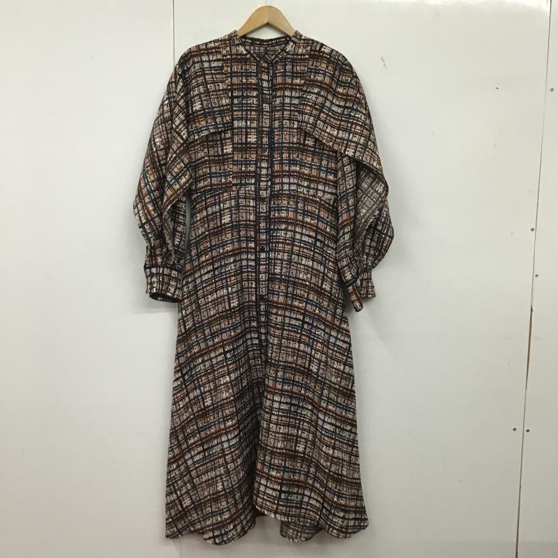 アズールバイマウジー AZUL BY MOUSSY ワンピース ロングスカート M チェック マルチカラー / マルチカラー / multicolor レディース USED 古着 中古 10162041