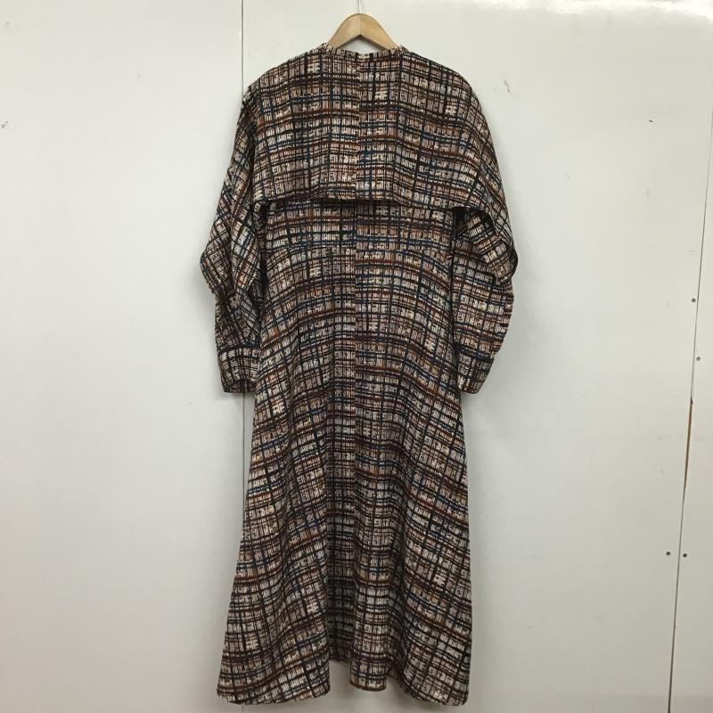 アズールバイマウジー AZUL BY MOUSSY ワンピース ロングスカート M チェック マルチカラー / マルチカラー / multicolor レディース USED 古着 中古 10162041