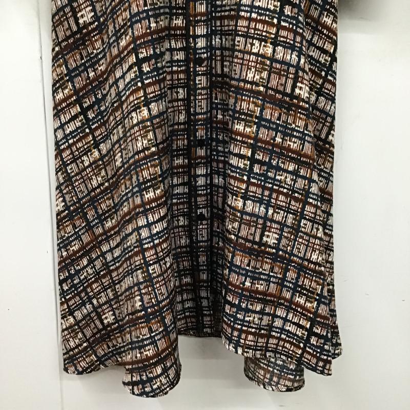 アズールバイマウジー AZUL BY MOUSSY ワンピース ロングスカート M チェック マルチカラー / マルチカラー / multicolor レディース USED 古着 中古 10162041