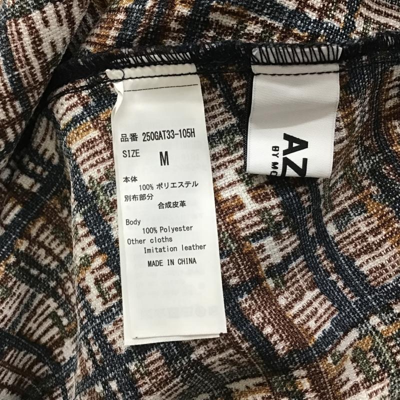 アズールバイマウジー AZUL BY MOUSSY ワンピース ロングスカート M チェック マルチカラー / マルチカラー / multicolor レディース USED 古着 中古 10162041