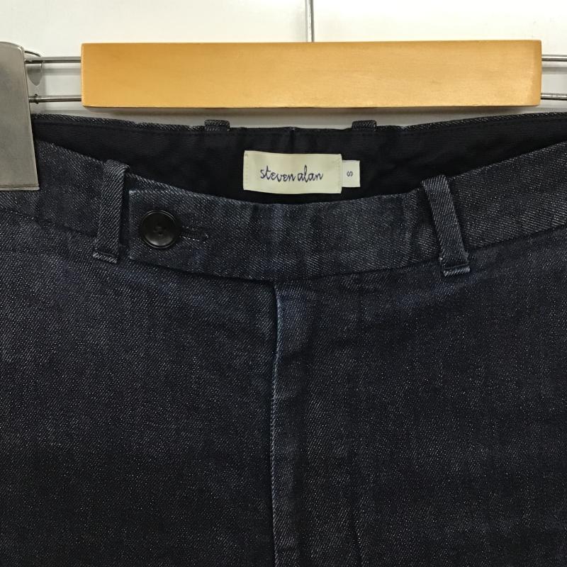 スティーブンアラン Steven Alan パンツ デニム、ジーンズ デニムパンツ スリムパンツ カジュアルパンツ ストレッチパンツ S 無地 インディゴ / インディゴ / Indigo メンズ USED 古着 中古 10162042