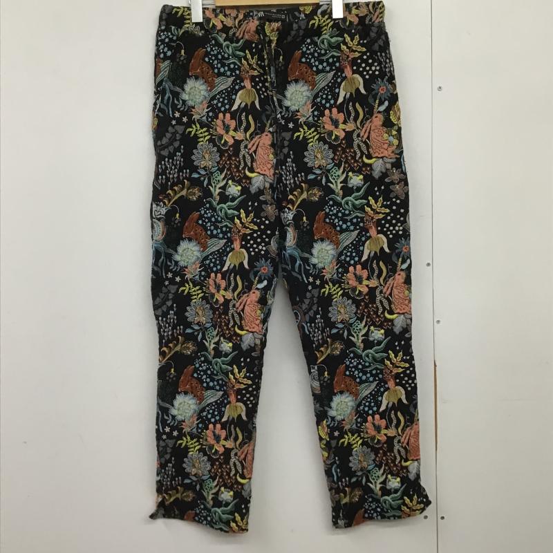 ザラ ZARA パンツ ワークパンツ、ペインターパンツ ワイドパンツ カジュアルパンツ ワークパンツ スウェットパンツ L 刺繍 マルチカラー / マルチカラー / multicolor メンズ USED 古着 中古 10162043