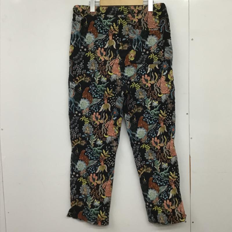 ザラ ZARA パンツ ワークパンツ、ペインターパンツ ワイドパンツ カジュアルパンツ ワークパンツ スウェットパンツ L 刺繍 マルチカラー / マルチカラー / multicolor メンズ USED 古着 中古 10162043