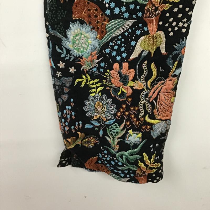 ザラ ZARA パンツ ワークパンツ、ペインターパンツ ワイドパンツ カジュアルパンツ ワークパンツ スウェットパンツ L 刺繍 マルチカラー / マルチカラー / multicolor メンズ USED 古着 中古 10162043