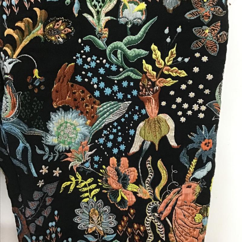 ザラ ZARA パンツ ワークパンツ、ペインターパンツ ワイドパンツ カジュアルパンツ ワークパンツ スウェットパンツ L 刺繍 マルチカラー / マルチカラー / multicolor メンズ USED 古着 中古 10162043