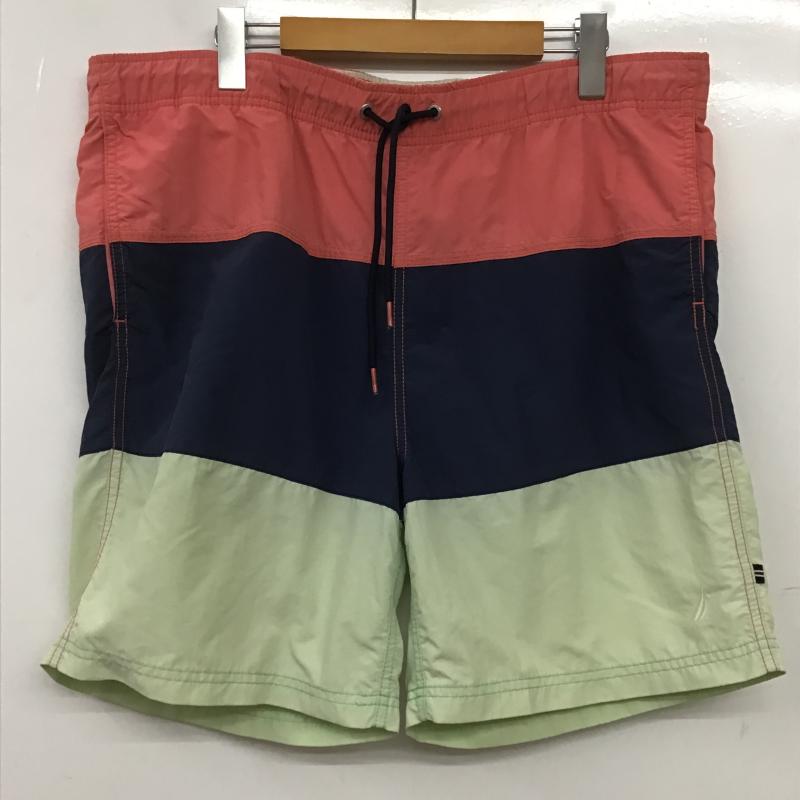 ノーティカ NAUTICA パンツ ショートパンツ ショートパンツ ハーフパンツ カジュアルパンツ M ロゴ、文字 マルチカラー / マルチカラー / multicolor メンズ USED 古着 中古 10162045