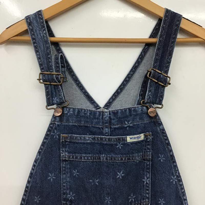 ラングラー Wrangler サロペット・オーバーオール サロペット、オーバーオール WL2854 フレアオーバーオール S 総柄 青 / ブルー / blue レディース USED 古着 中古 10162046
