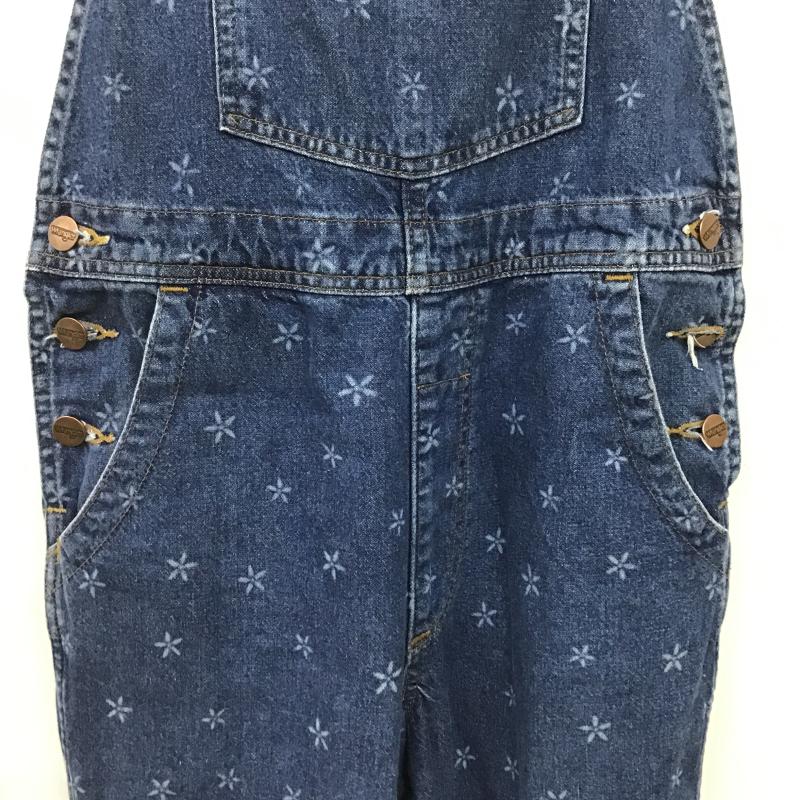 ラングラー Wrangler サロペット・オーバーオール サロペット、オーバーオール WL2854 フレアオーバーオール S 総柄 青 / ブルー / blue レディース USED 古着 中古 10162046